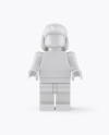 Woman Mini Figure Mockup