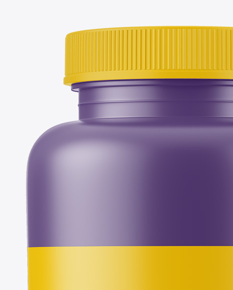 Matte Plastic Bottle Mockup Matte Plastic Bottle Mockup