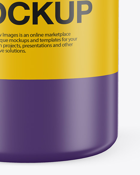 Matte Plastic Bottle Mockup Matte Plastic Bottle Mockup