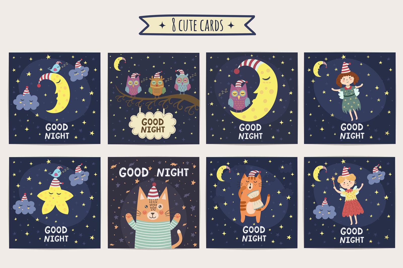 Good Night Vol. 1: patterns &amp; cards