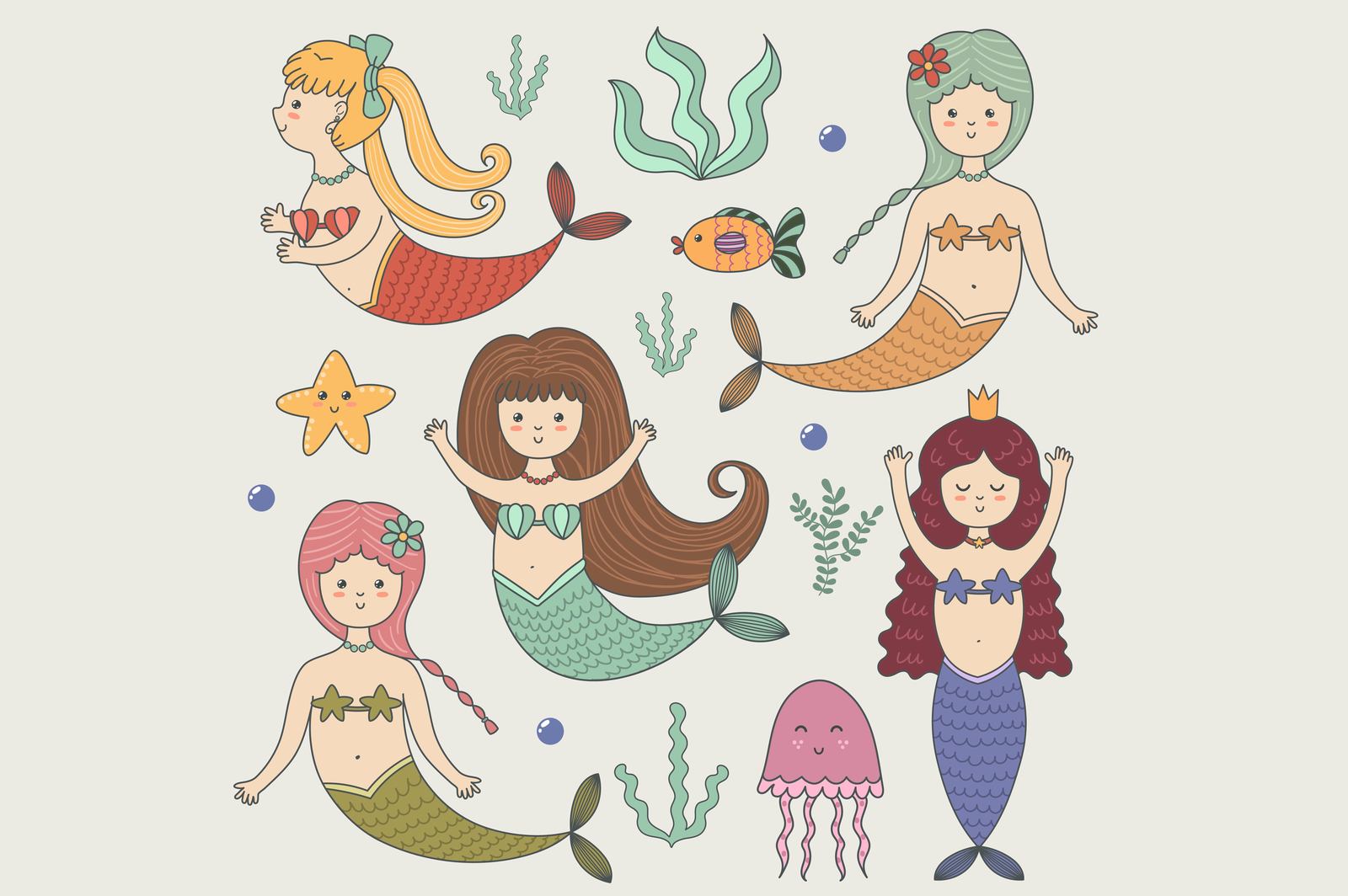 Mermaids collection Mermaids collection