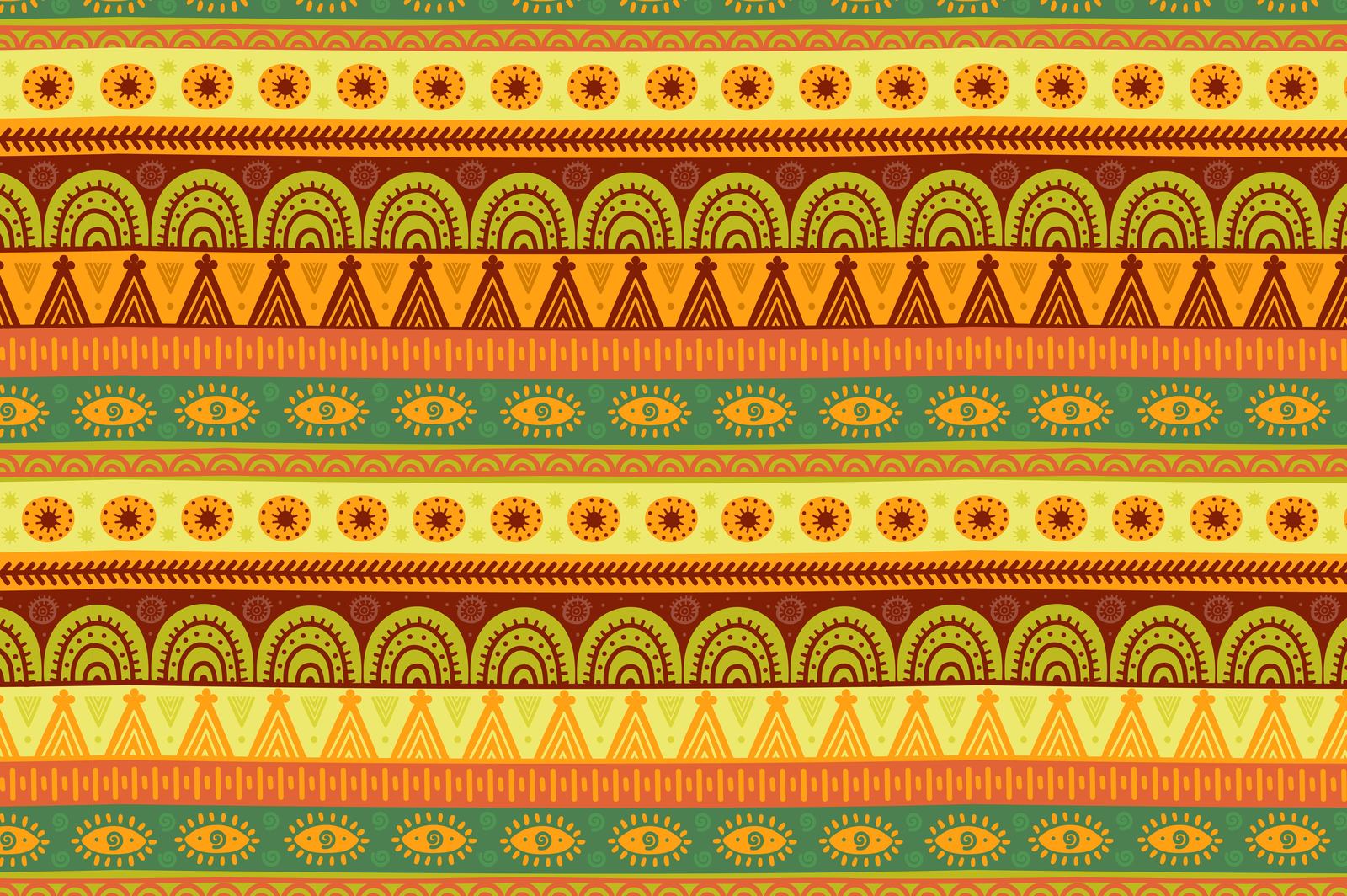 Tribal seamless patterns