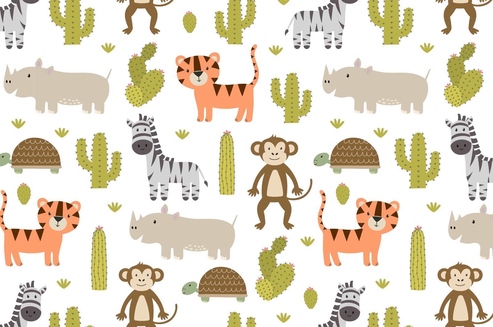 Safari adventures: patterns &amp; stickers