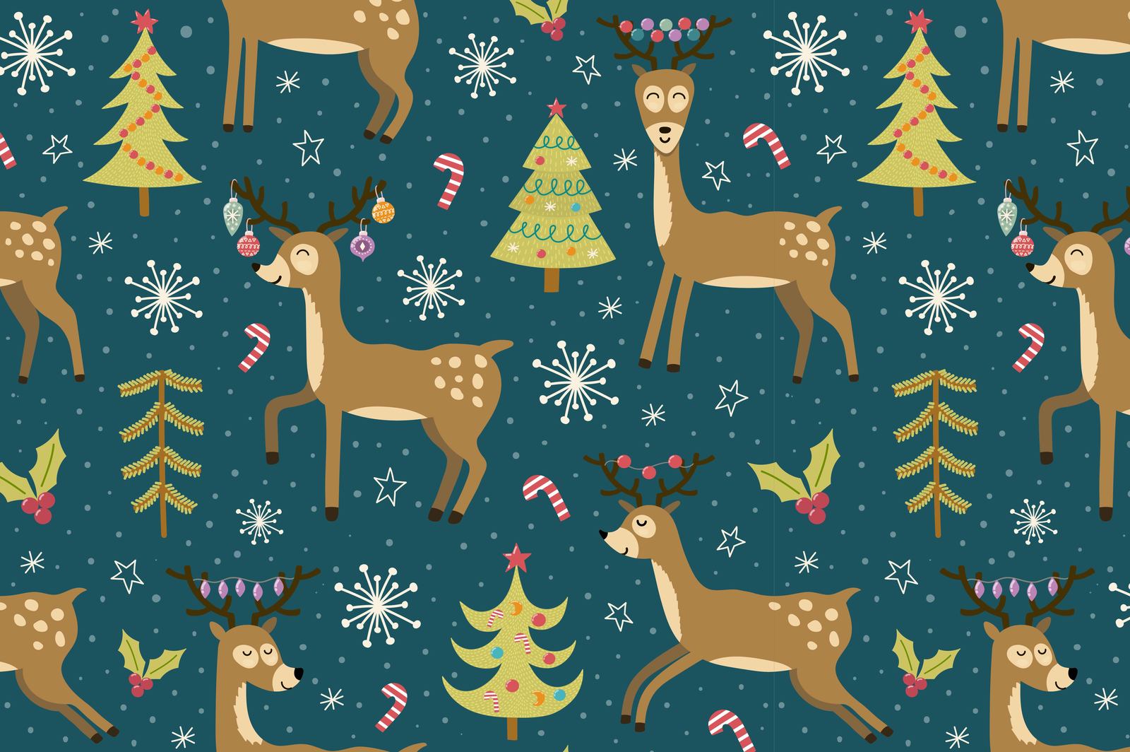 Let It Snow: seamless patterns &amp; cards