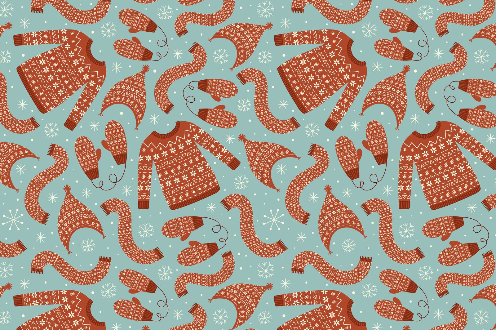Let It Snow: seamless patterns & cards Let It Snow: seamless patterns & cards