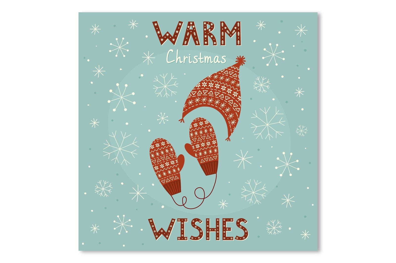 Let It Snow: seamless patterns &amp; cards