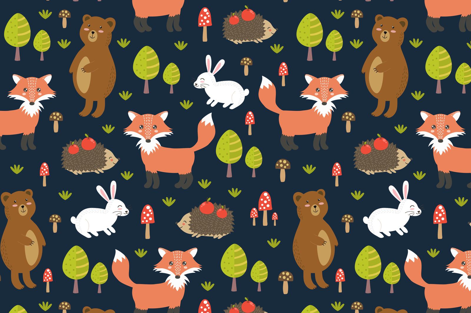 Forest Friends: patterns &amp; cards