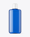 Blue Plastic Bottle Mockup