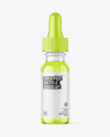 Clear Dropper Bottle Mockup