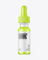Clear Dropper Bottle Mockup