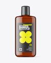 Amber Plastic Bottle Mockup Amber Plastic Bottle Mockup