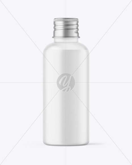 Frosted Liquid Soap Cosmetic Bottle Mockup