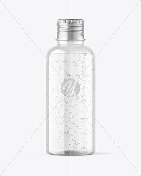 Clear Cosmetic Bottle Mockup