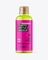 Clear Cosmetic Bottle Mockup Clear Cosmetic Bottle Mockup