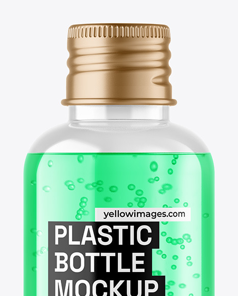 Color Liquid Cosmetic Bottle Mockup