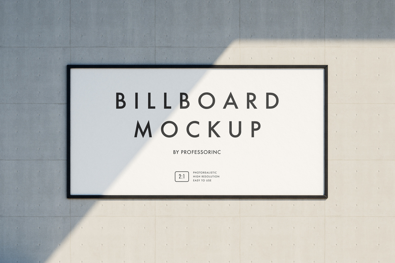 Billboard Mockup Billboard Mockup