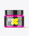 Glossy Cosmetic Jar Mockup