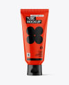 Glossy Cosmetic Tube Mockup