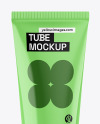Glossy Cosmetic Tube Mockup