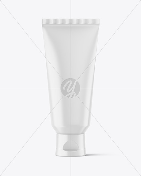 Matte Cosmetic Tube Mockup