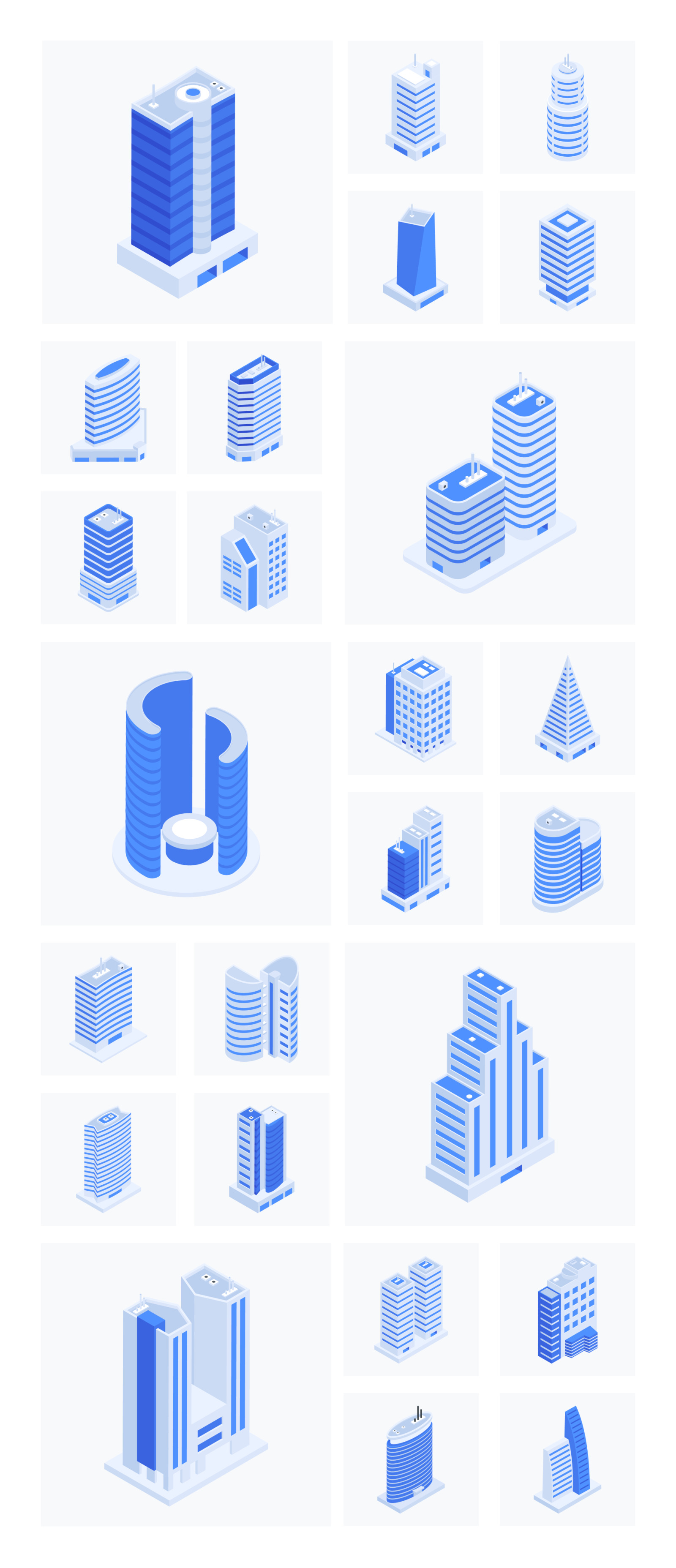 Building Icon Set