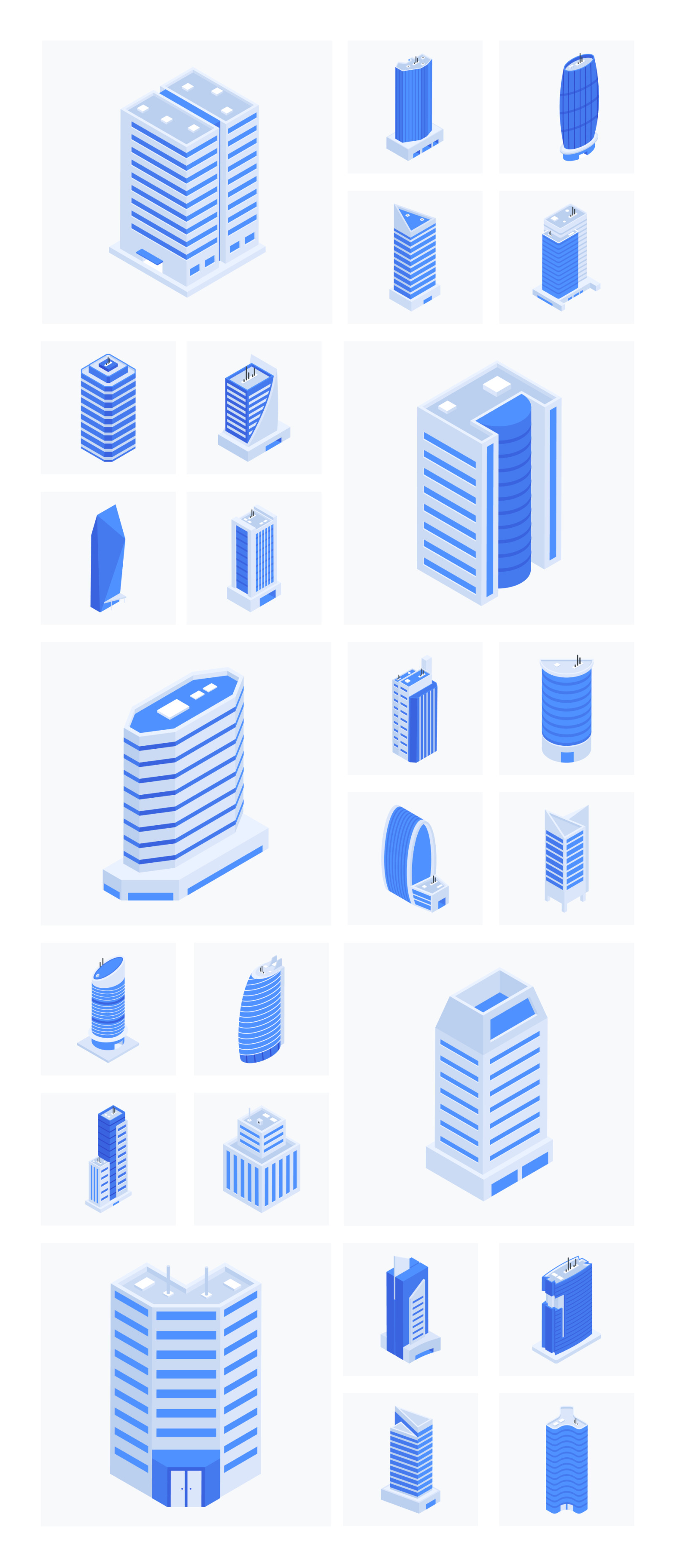 Building Icon Set