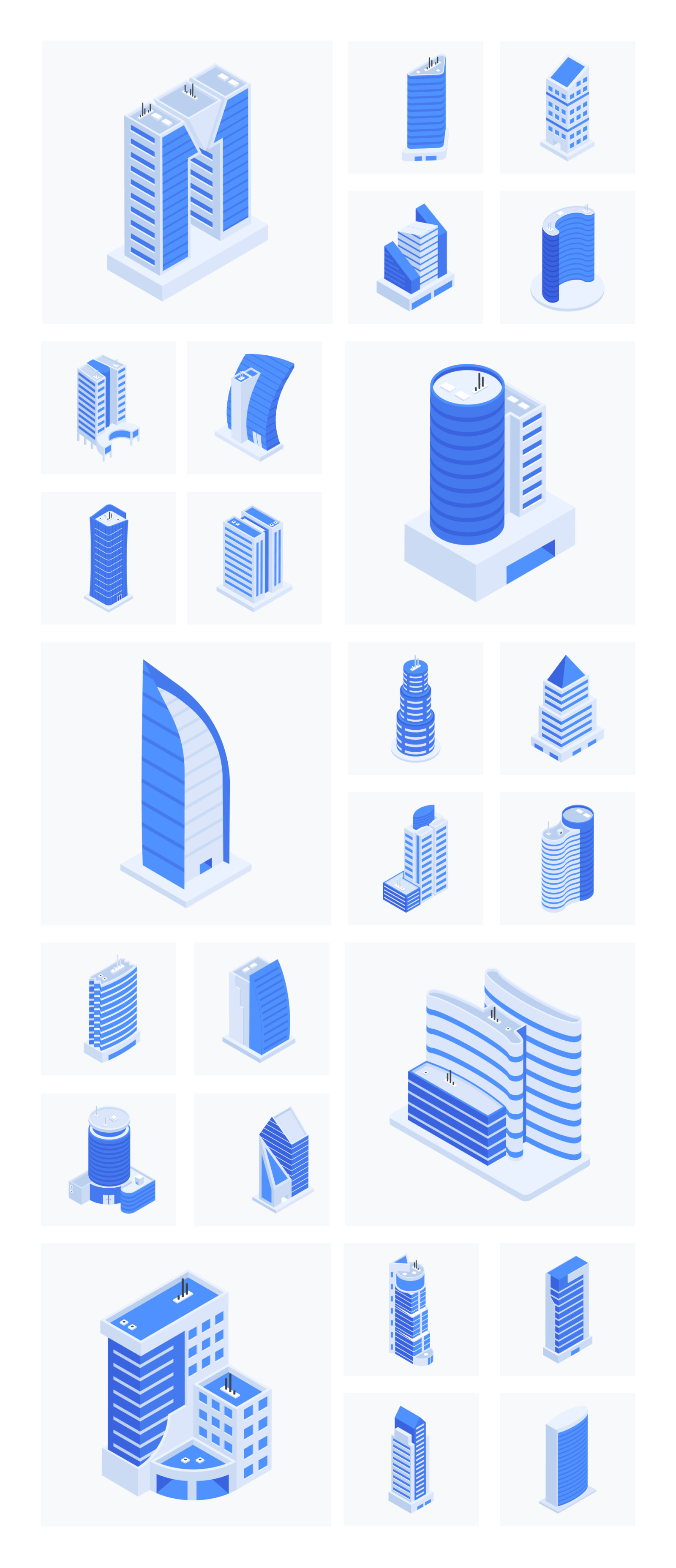 Building Icon Set Building Icon Set