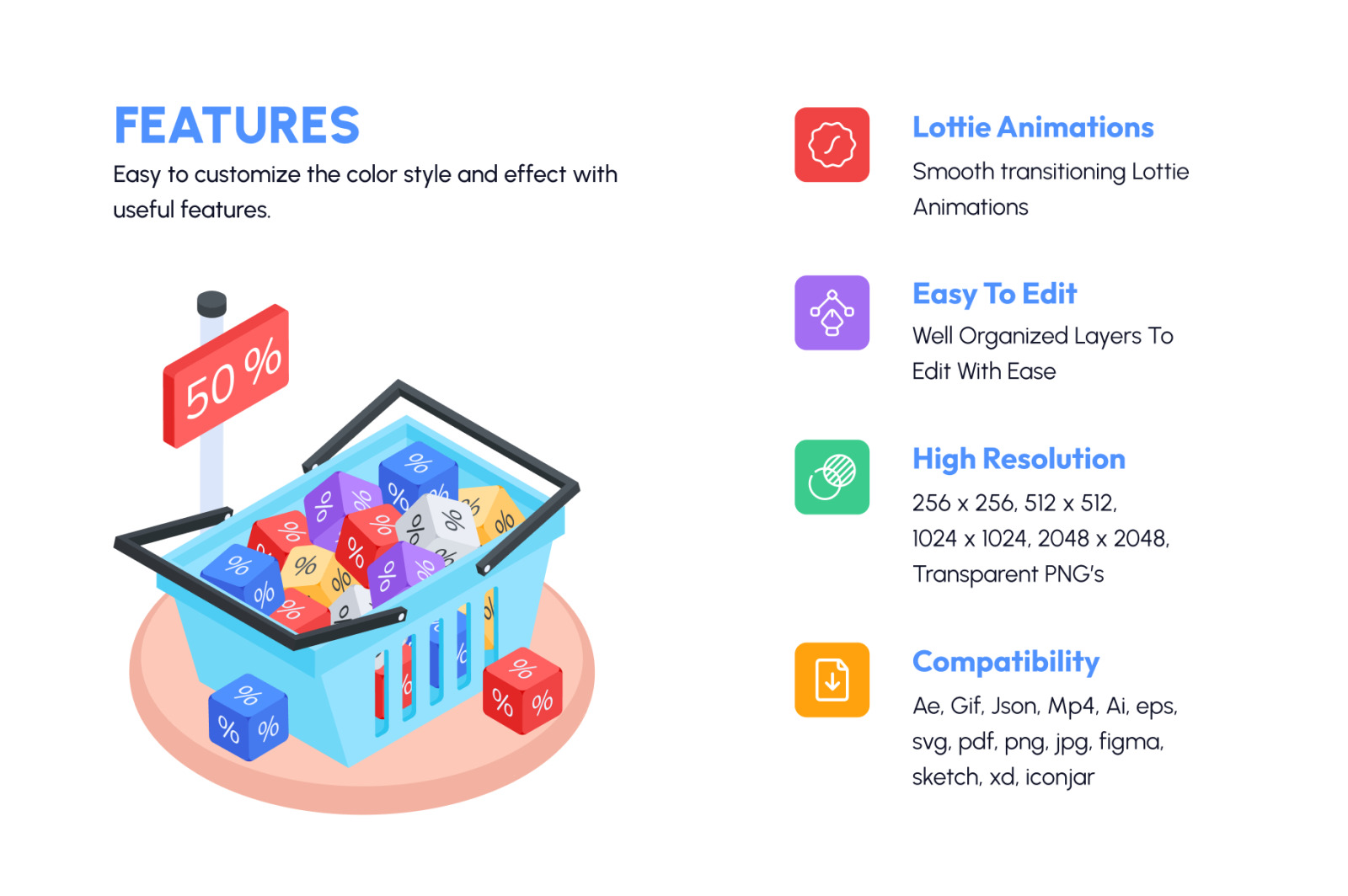 Animated Online Shopping Icons Animated Online Shopping Icons