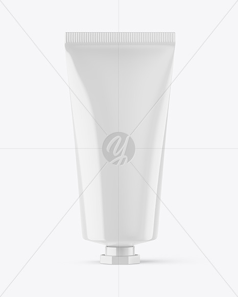 Glossy Cosmetic Tube Mockup