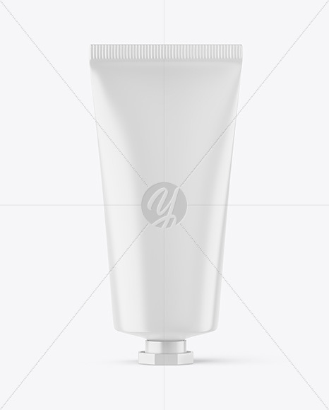 Matte Cosmetic Tube Mockup