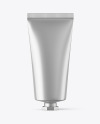 Metallic Cosmetic Tube Mockup