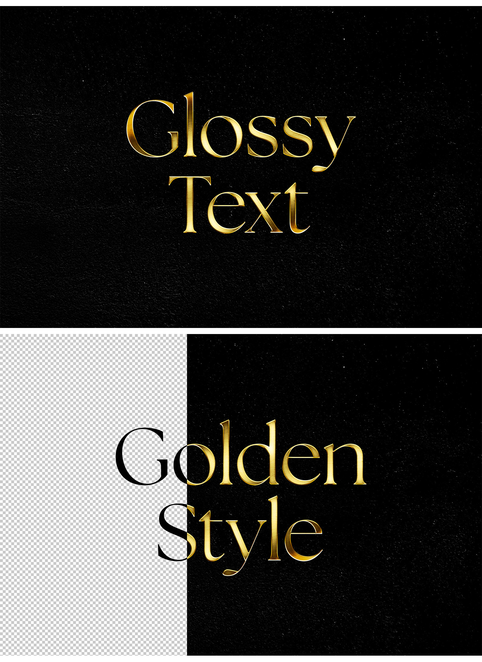 Gold Text Effect