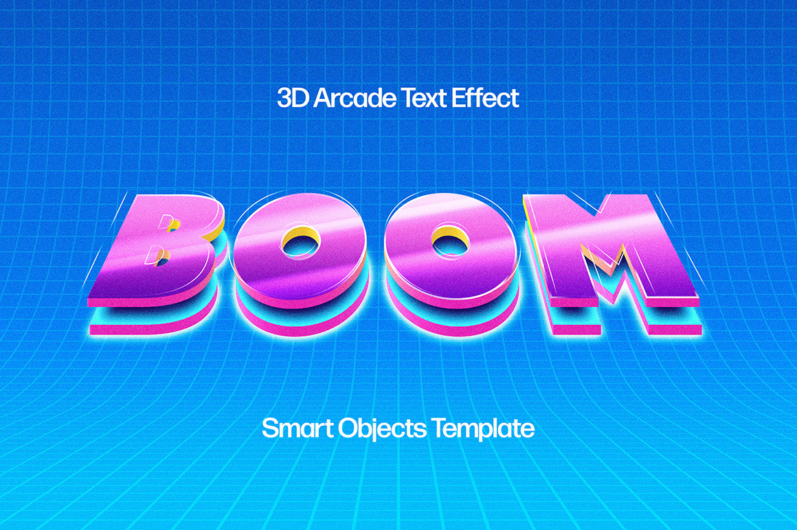 3D Motion Text Effect 3D Motion Text Effect