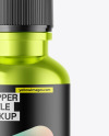 Metallic Dropper Bottle Mockup