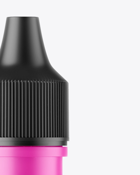 Matte Dropper Bottle Mockup