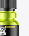 Metallic Dropper Bottle Mockup