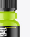 Glossy Dropper Bottle Mockup