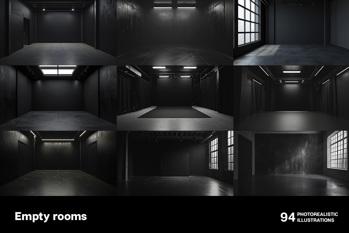 Empty rooms Empty rooms
