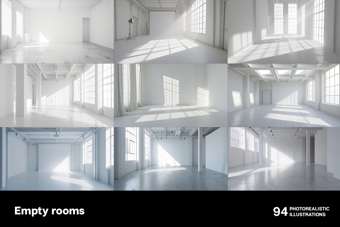 Empty rooms Empty rooms