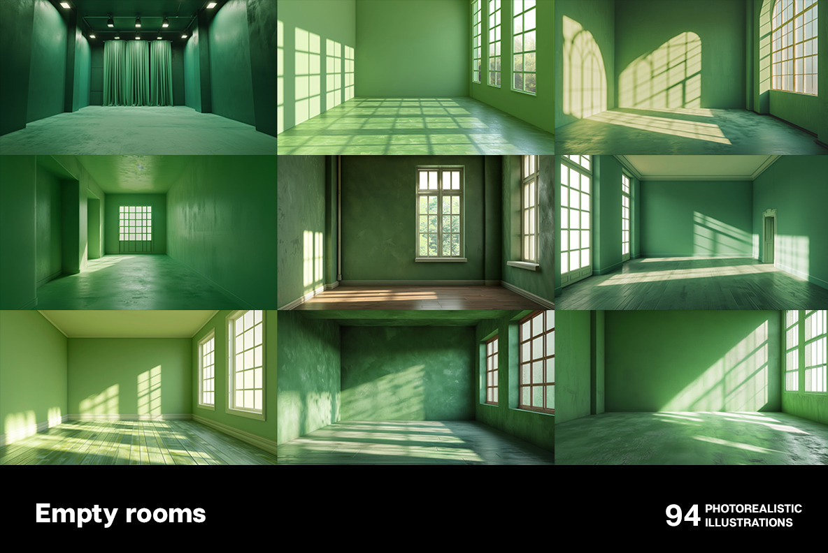 Empty rooms Empty rooms