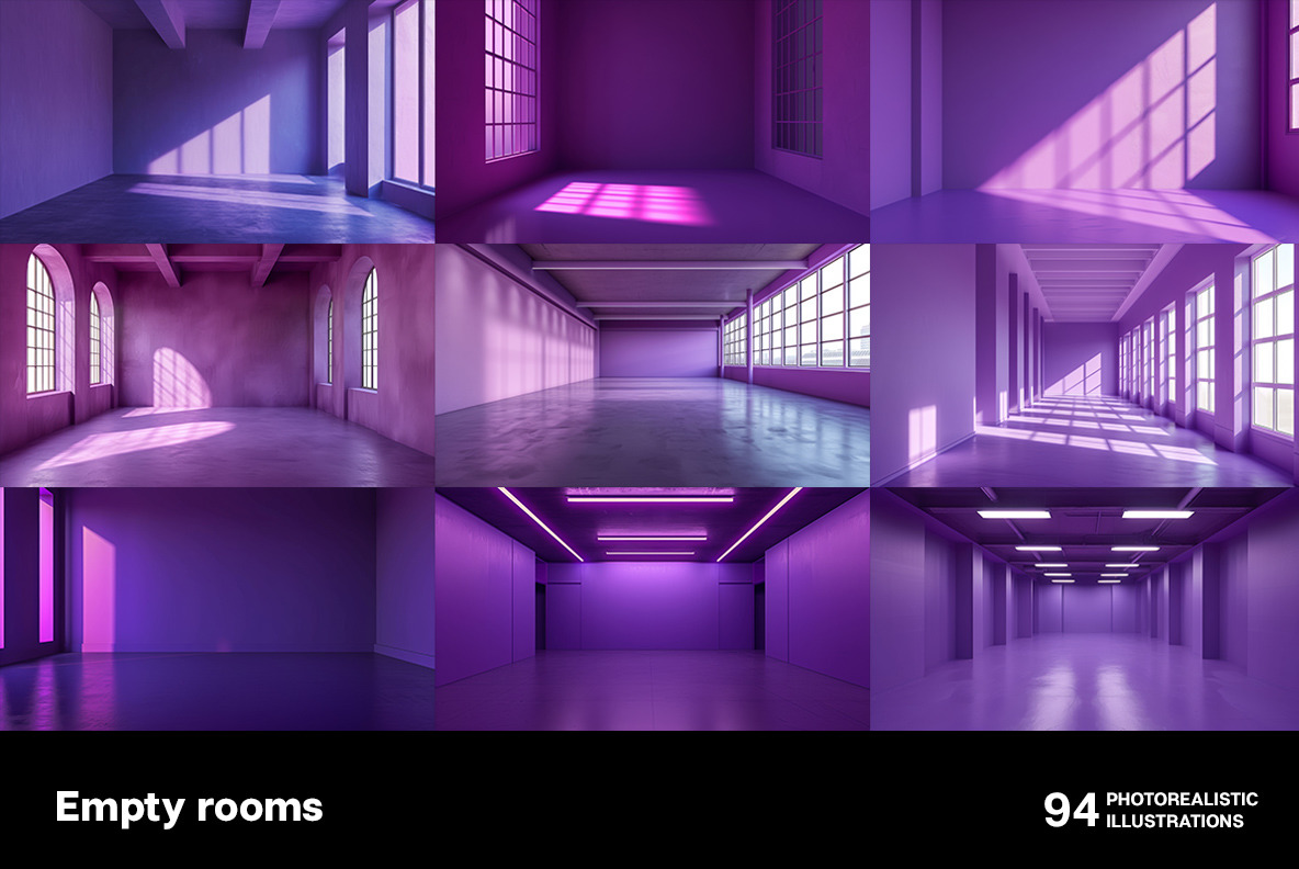Empty rooms Empty rooms