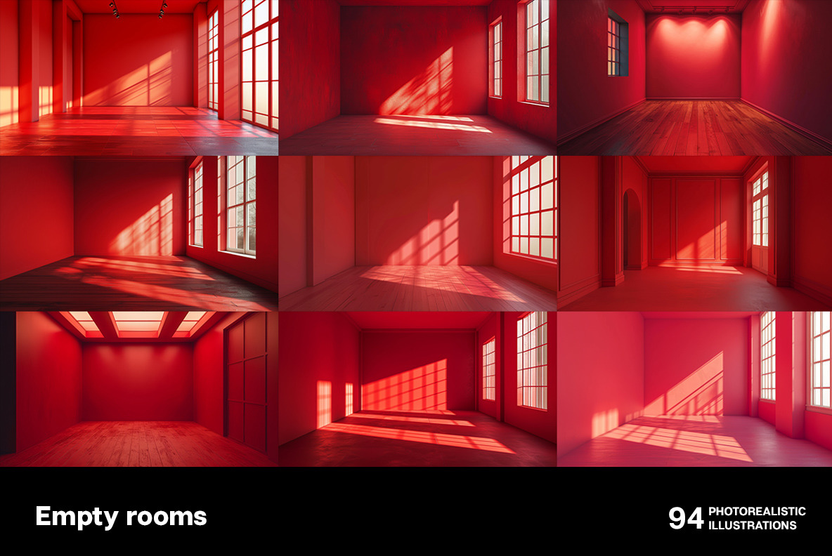 Empty rooms Empty rooms