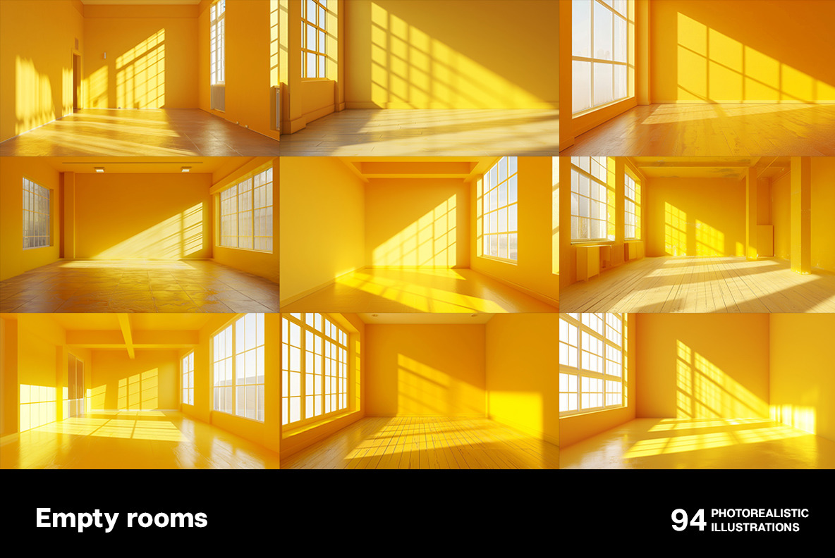 Empty rooms Empty rooms