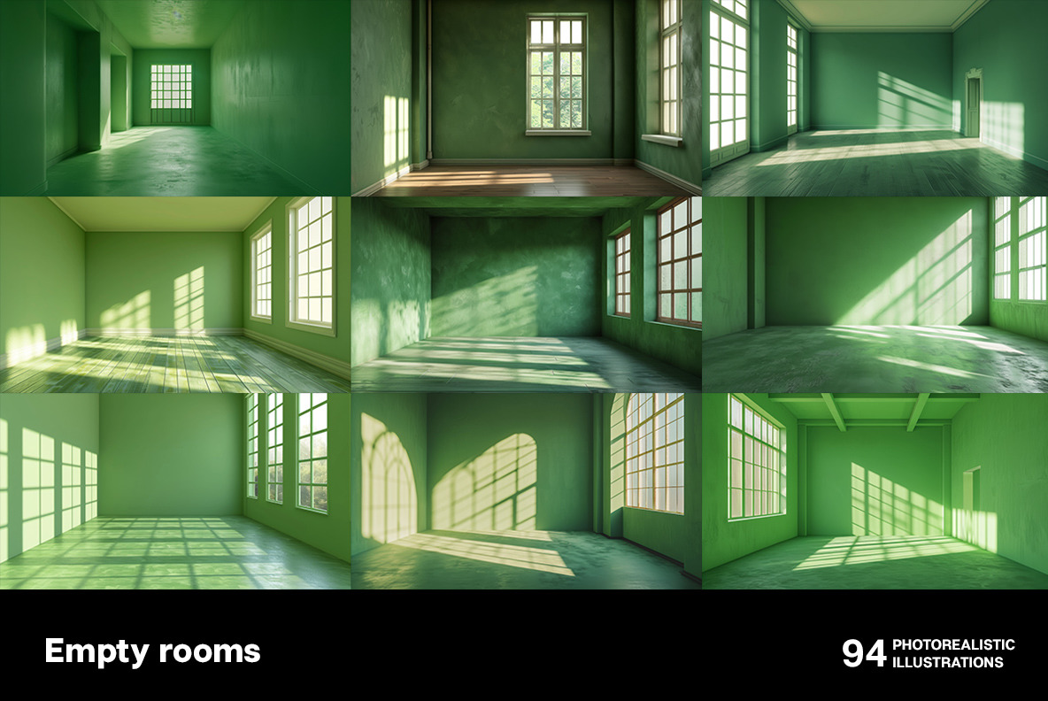 Empty rooms Empty rooms