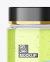 Clear Glass Large Gel Jar Mockup