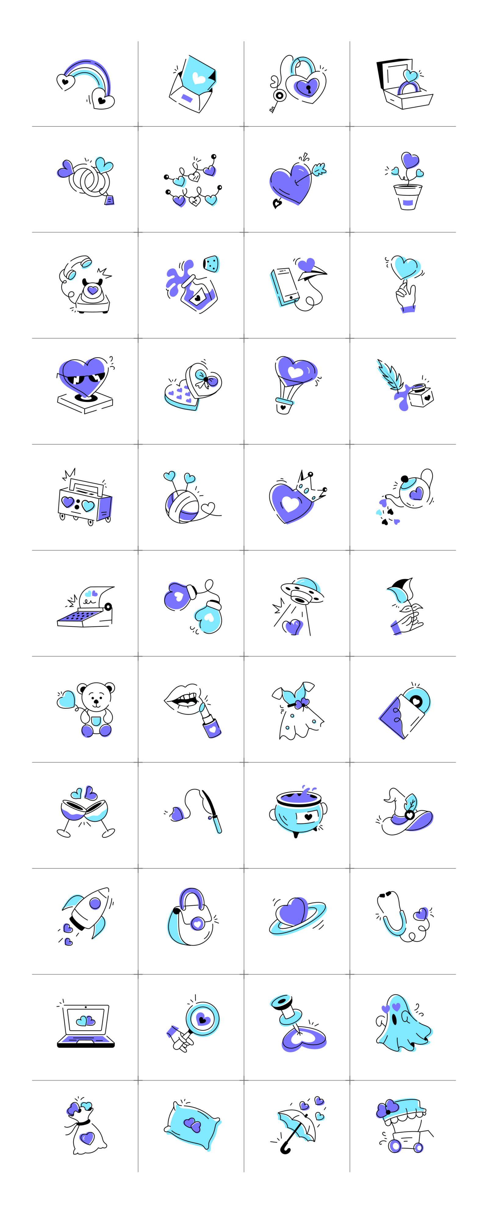 Animated Love Icons