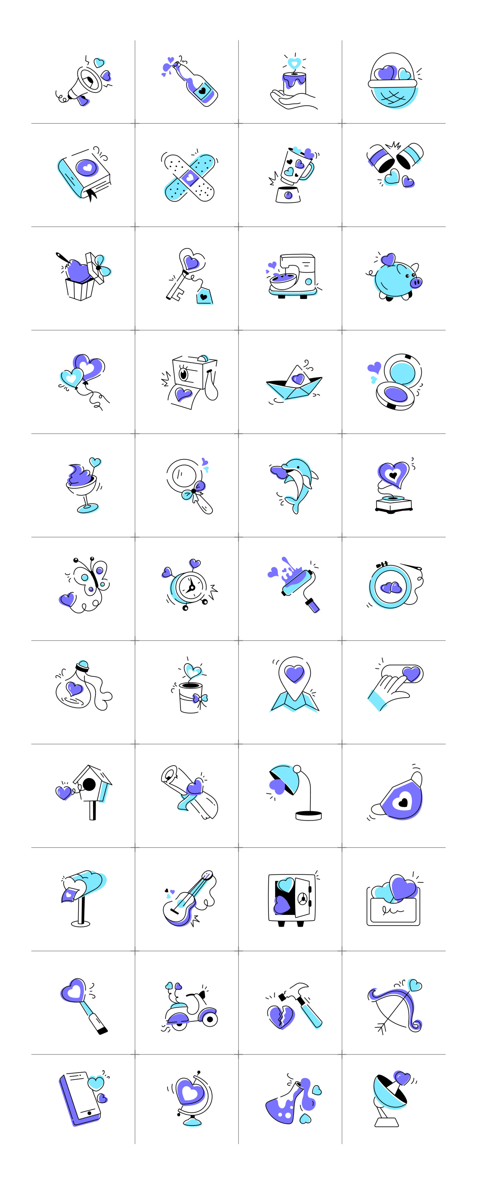 Animated Love Icons