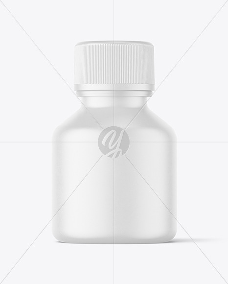 Matte Syrup Bottle Mockup