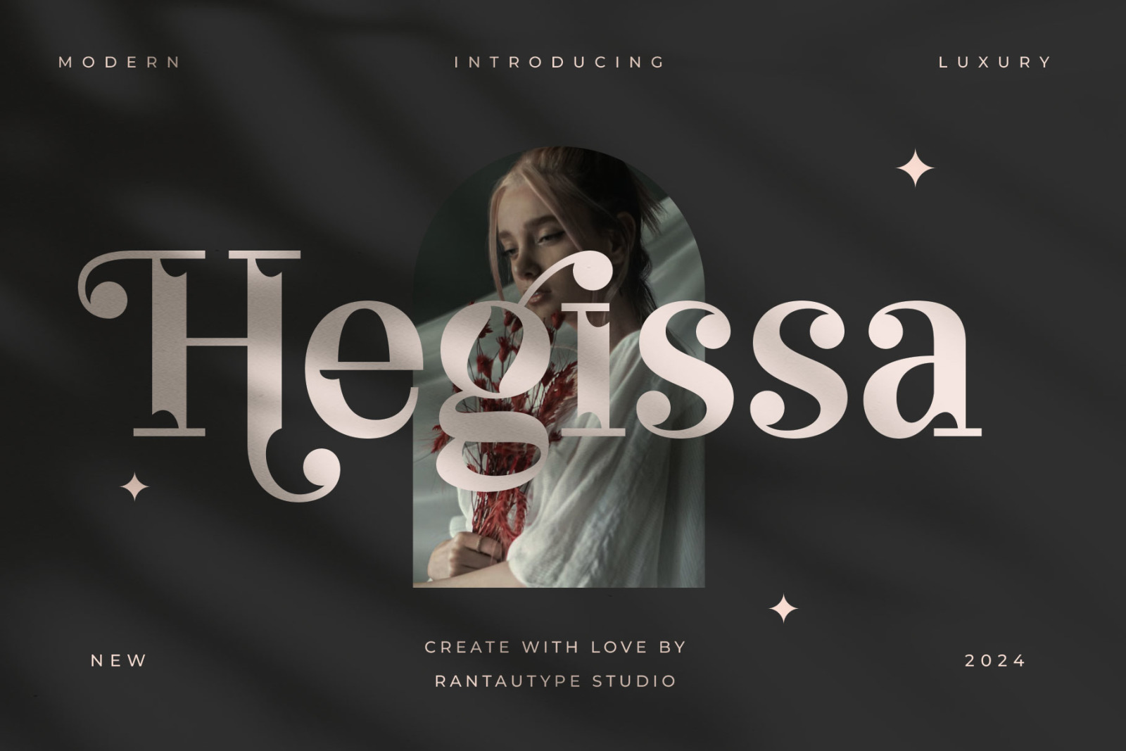 Hegissa Elegant Serif Font