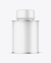 Matte Tin Can Mockup